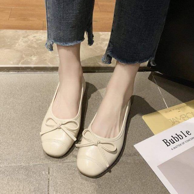 Giày Nơ Búp Bê