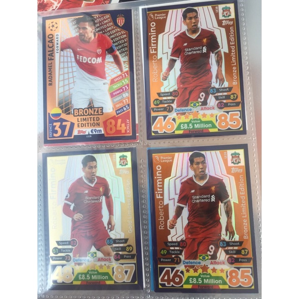 Thẻ match attax đặc biệt