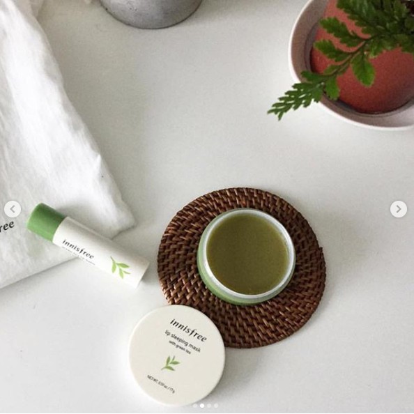 Son Dưỡng Innisfree trà xanh Green Tea Lip Balm ᴘʜᴀɴᴅɪᴇᴍᴍʏ997 Ⓡ