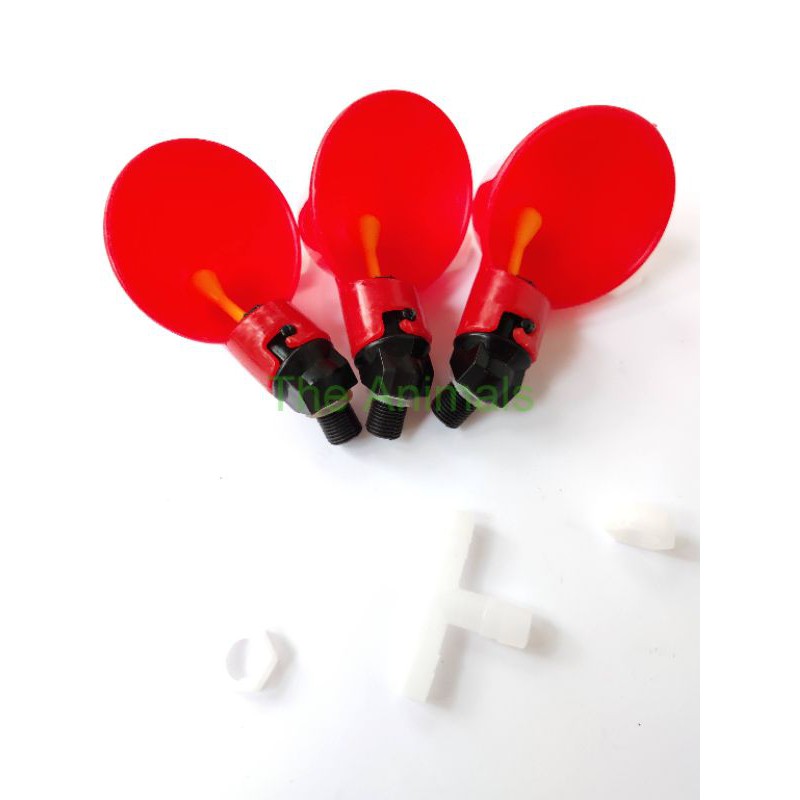 [COMBO 3 CÁI] Máng uống nước tự động cho gà, chim No Brand