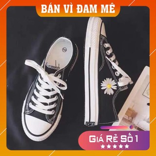 Mới -  Sneaker nữ, giày nữ đẹp hoa cúc thiết kế thanh lịch, phối được nhiều đồ đủ size 36-39