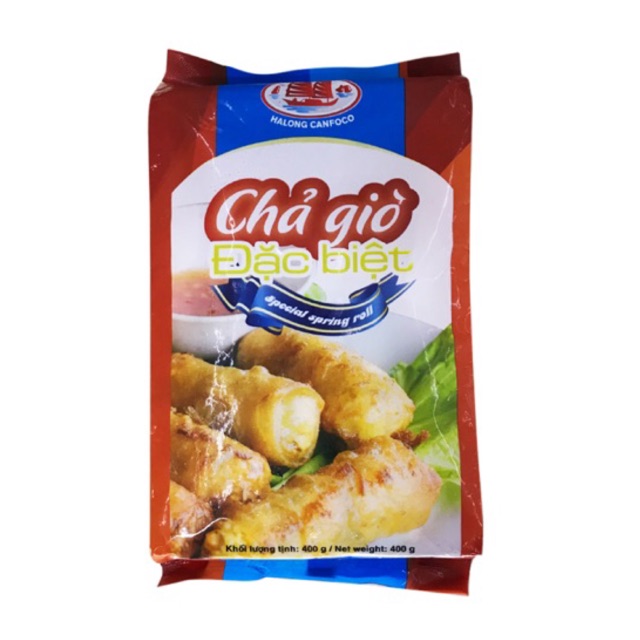 NEM/ CHẢ GIÒ ĐẶC BIỆT HẠ LONG GÓI 400G