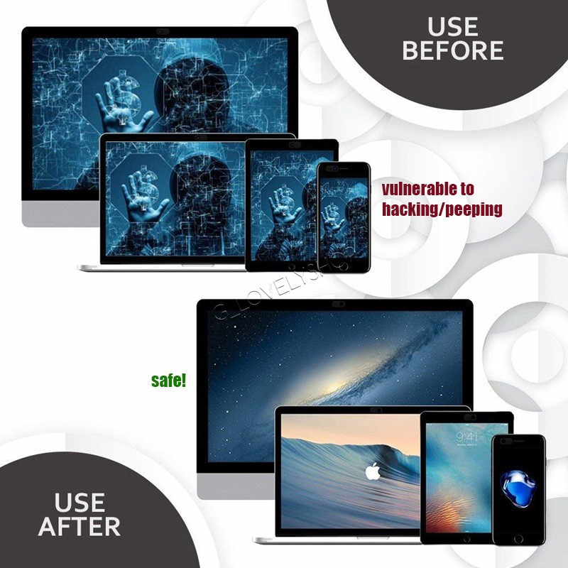 Miếng Che Webcam Siêu Mỏng Cho Laptop / Máy Tính / Điện Thoại | BigBuy360 - bigbuy360.vn