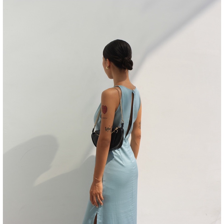 Váy Lụa Dáng Dài Tran Dress | FLANH