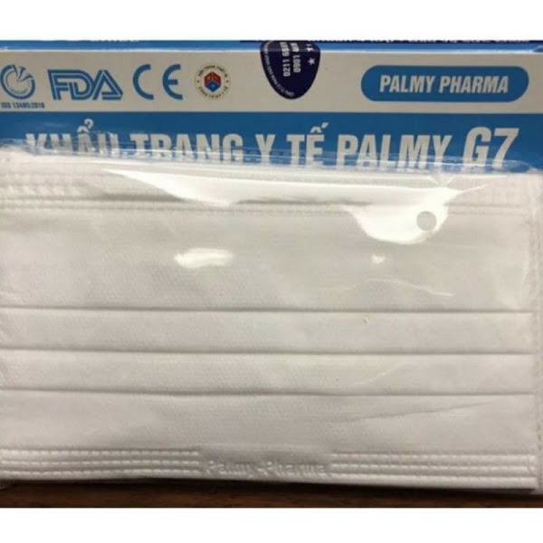 Khẩu Trang Y Tế Cao Cấp Palmy G7 4 Lớp Người Lớn Và Trẻ Em Hộp 50 Chiếc