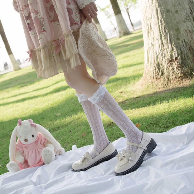 [SẴN] Giày Búp Bê Lolita Nơ (kèm video) | BigBuy360 - bigbuy360.vn