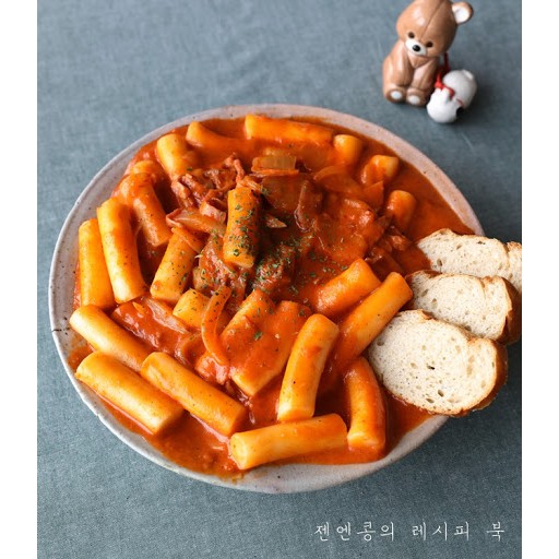 Bánh gạo tokbokki Hàn Quốc 500G