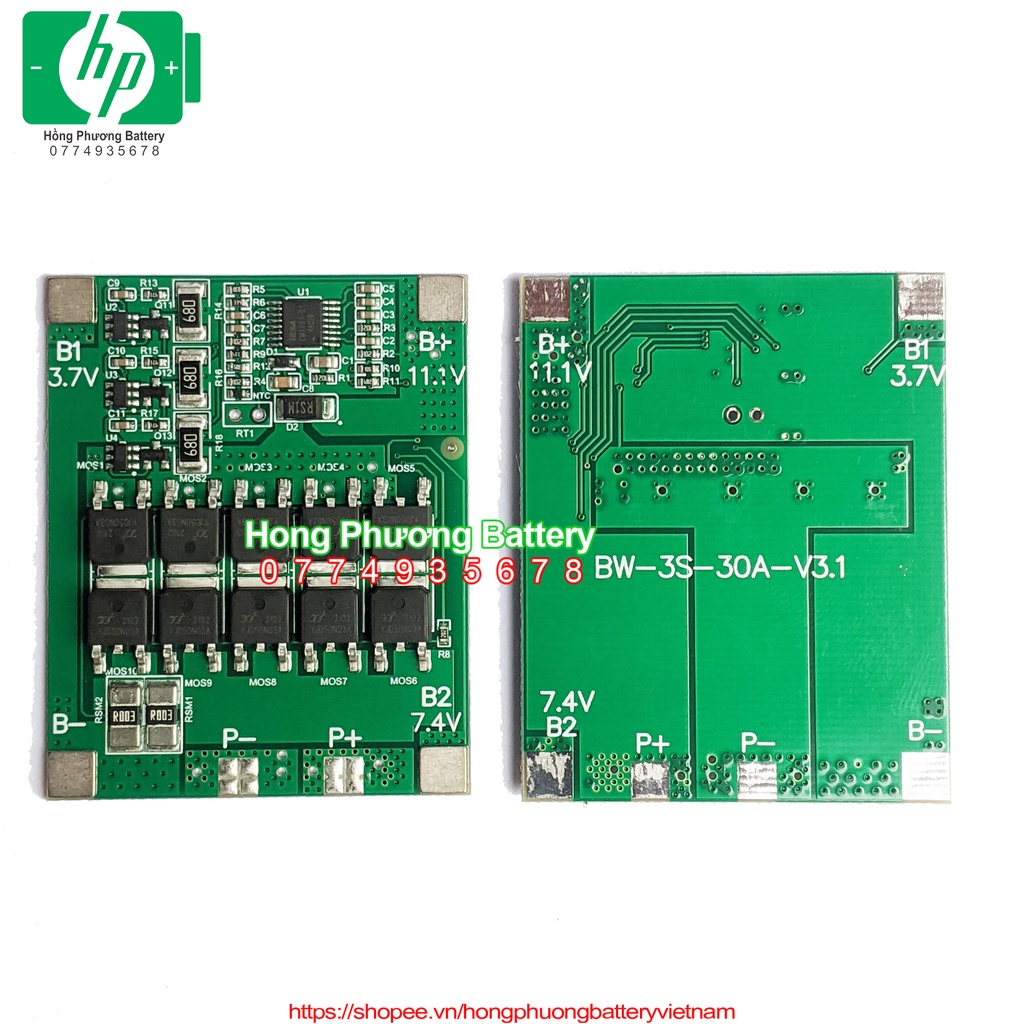 Mạch BW V3.1 3S30A full chính hãng