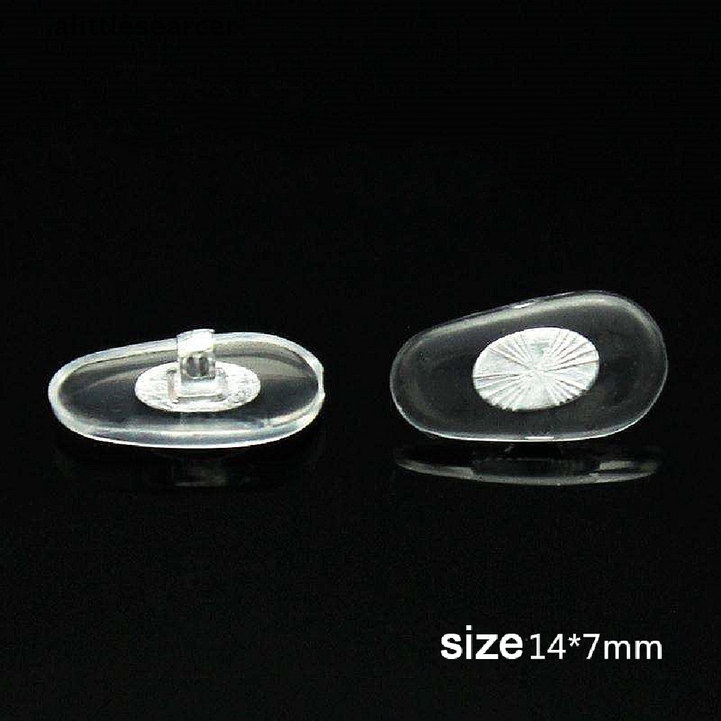 10 Miếng Đệm Mũi Cho Mắt Kính Chất Liệu Silicone