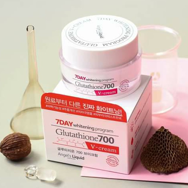 Kem Dưỡng Da Angel's Liquid 7Day Whitening Program Glutathione 700 V-cream