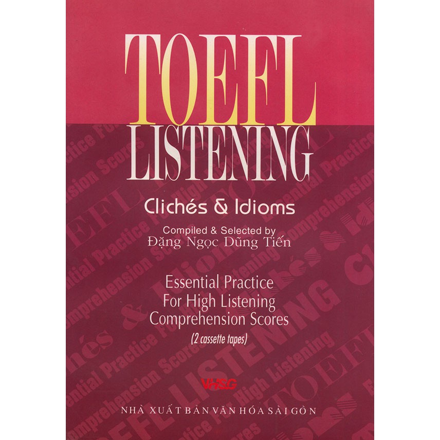 Sách - TOEFL Listening Clichés & Idioms (kèm CD)