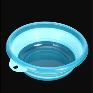 Thau nhựa gấp trộn mồi siêu to khổng lồ - thau 40cm