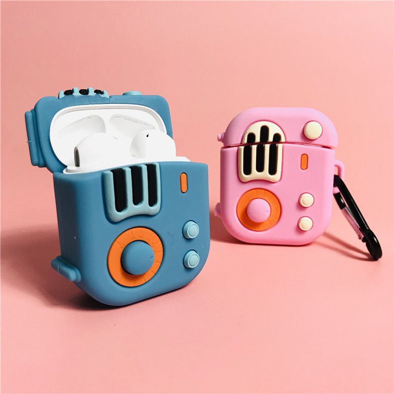 BASEUS Vỏ Bảo Vệ Hộp Đựng Tai Nghe Airpods w04 / w04 pro Họa Tiết Hoạt Hình Dễ Thương