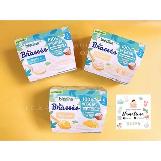 Sữa chua cốt dừa Bledina brasses vỉ 4 hộp