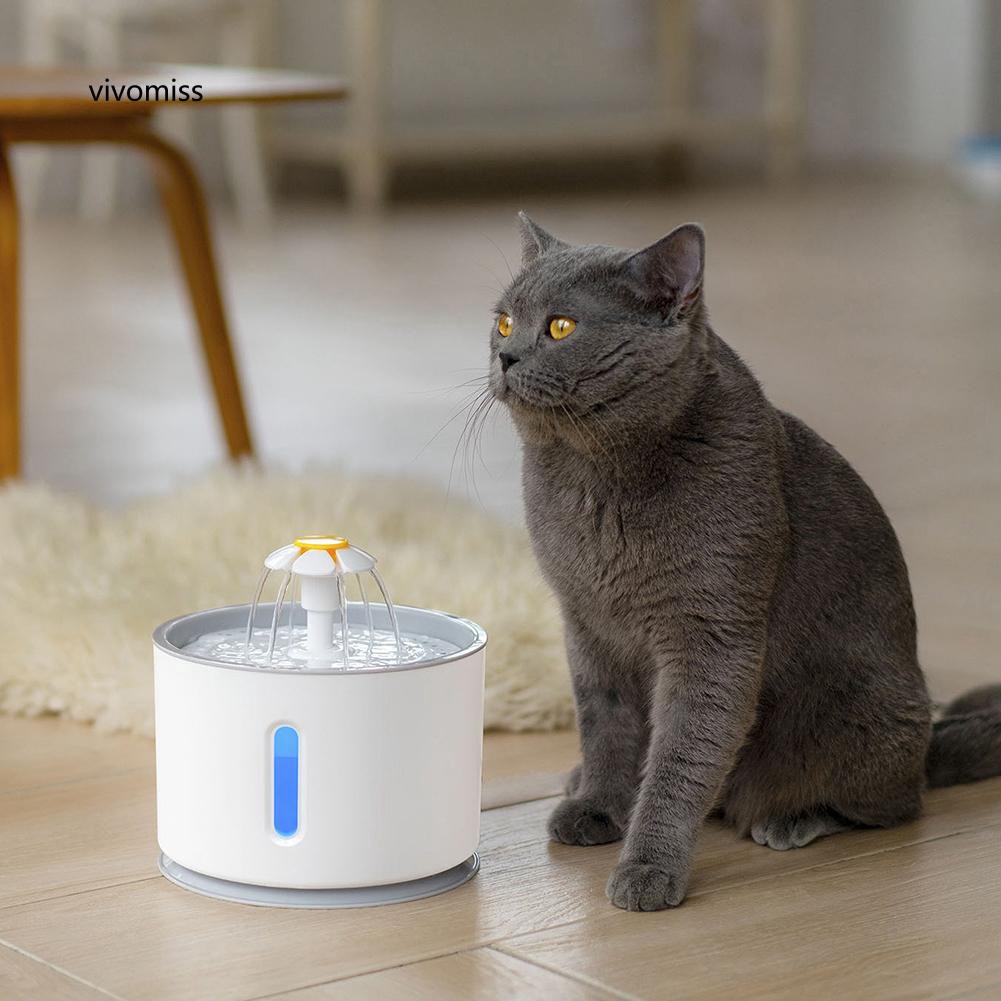 Bộ đài phun nước uống tự động dành cho thú cưng