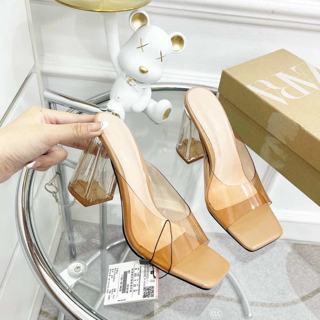 Guốc nữ Guốc Zaza quai mica bản mới nhất ạ!!! tag mác đầy đủ