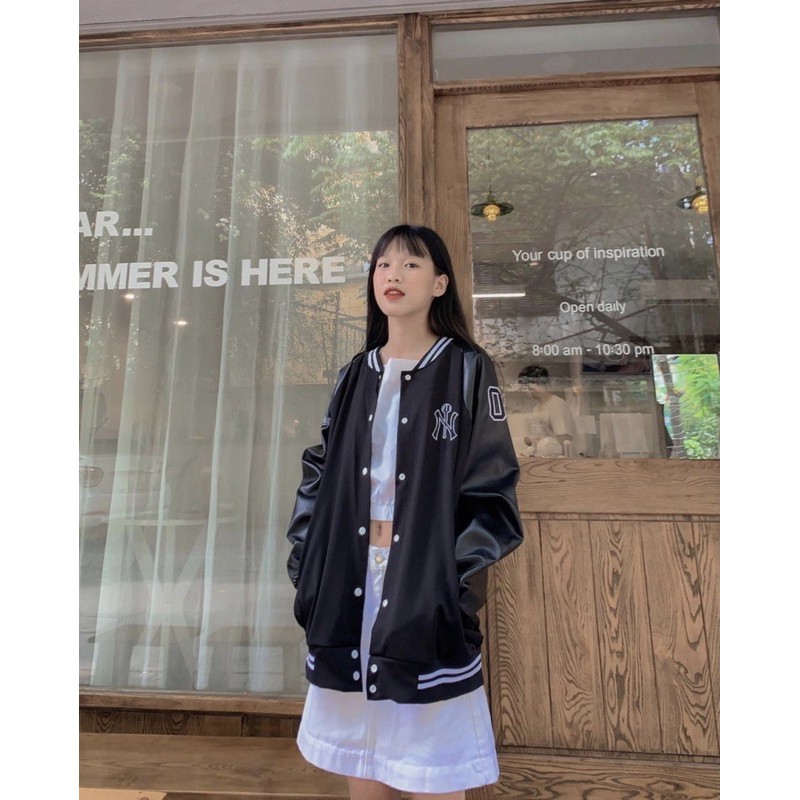 🌿 ÁO KHOÁC BOOMBER DA 🌿 ÁO KHOÁC UNISEX 🌿 | BigBuy360 - bigbuy360.vn