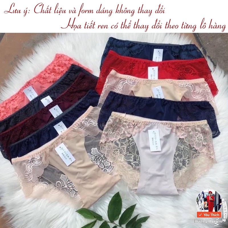 Set 5 Quần lót nữ su phối ren cạp may zizac - freesize - quần chip nữ havana giá rẻ FLQ75 | BigBuy360 - bigbuy360.vn
