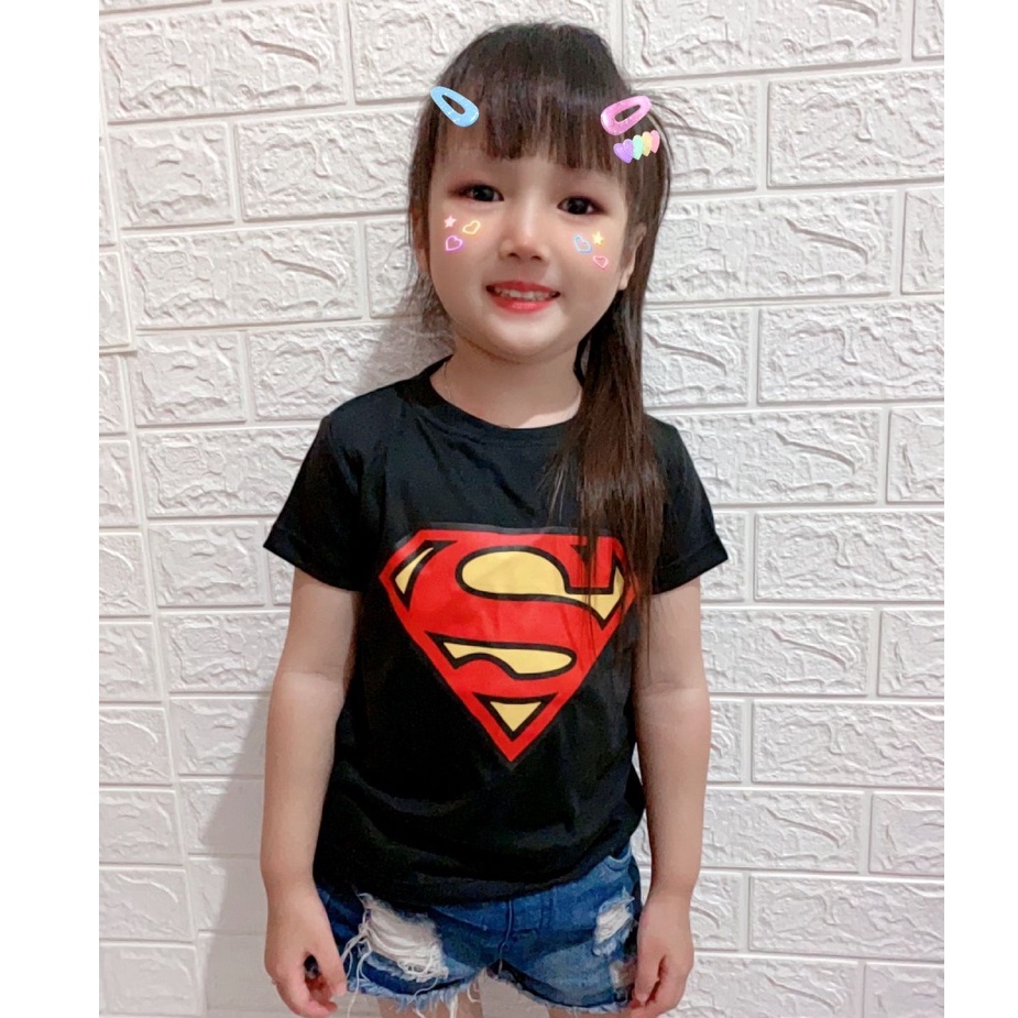 Áo Thun In LOGO Superman Độc Đáo Cá Tính