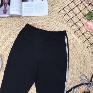 Quần baggy ngố cạp chun