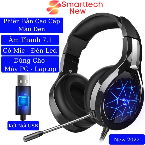 Tai Nghe Máy Tính Tai Nghe Gaming Có Mic Cho Game Thủ Esport Streamer Siêu Bass / LED RGB / Micro Âm Thanh 7.1