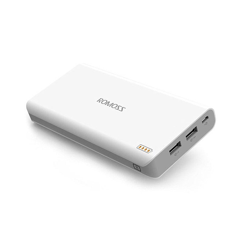 [Mã ELMALL8 giảm 8% đơn 500K] Pin sạc dự phòng Romoss SENSE 6 20.000mAh (Trắng) - Hãng phân phối chính thức | BigBuy360 - bigbuy360.vn