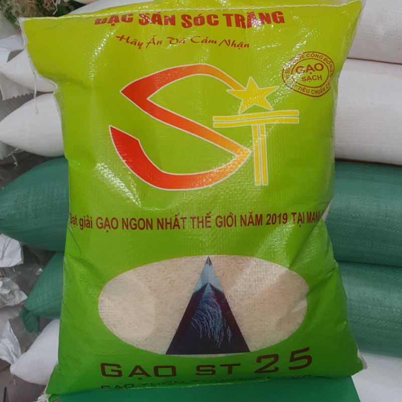 Gạo đặc sản ST25 5kg (túi)