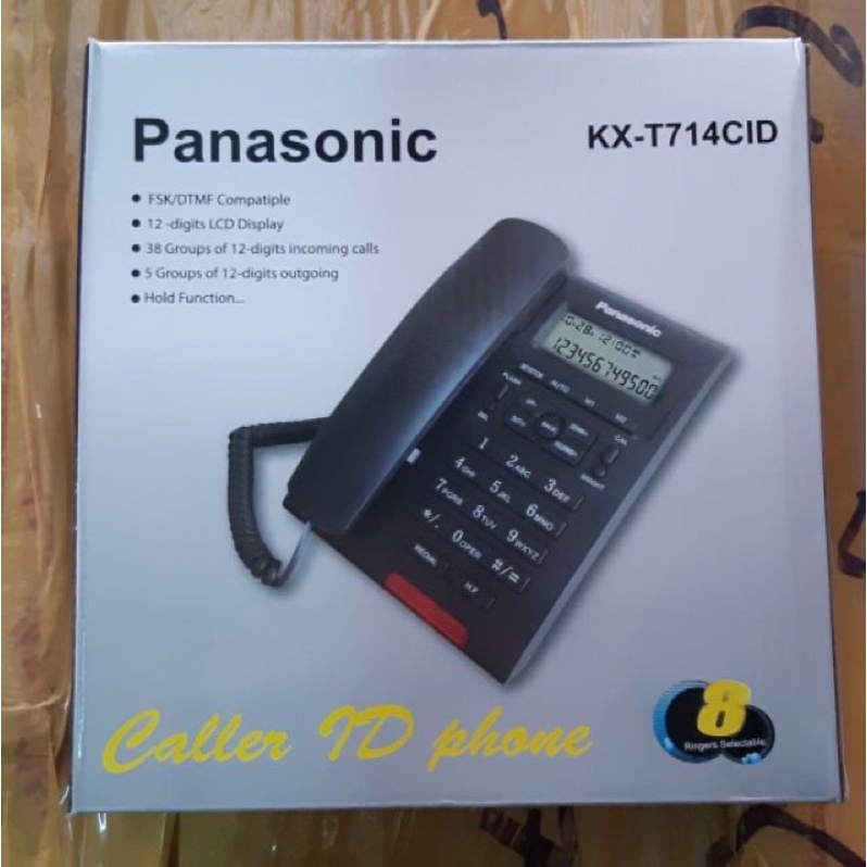 Điện Thoại Bàn Pannasonic KX-T714CID có màn hình LCD