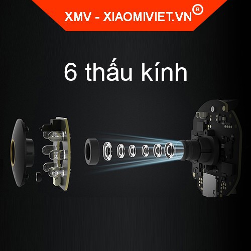 Camera Xiaomi 360 1080p Bản Quốc tế - Quay Full HD hoặc 2K | Đàm thoại 2 chiều- Hàng chính hãng