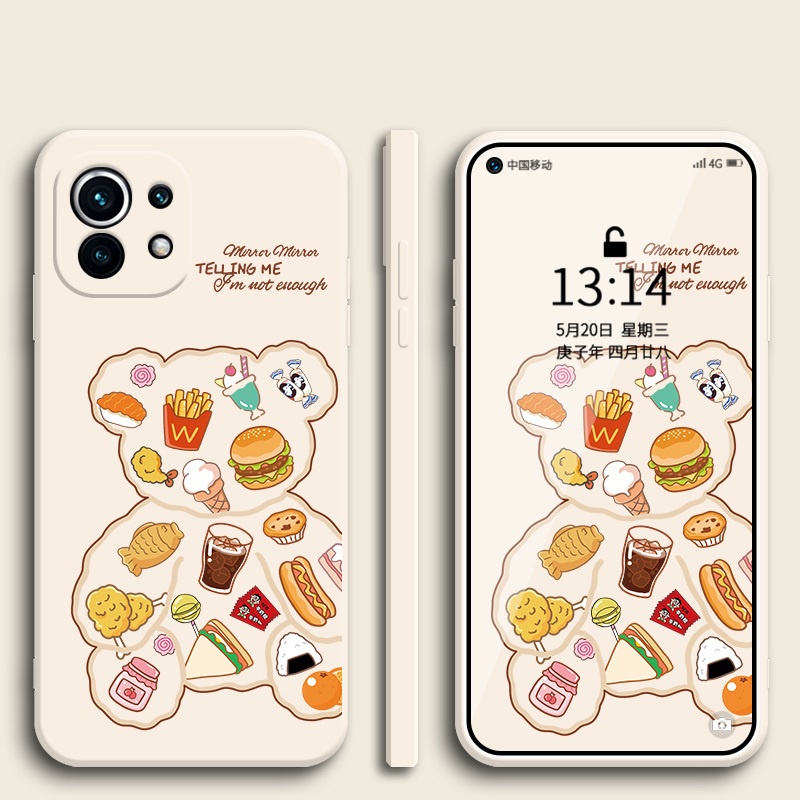 Ốp Điện Thoại Cho xiaomi 11 lite POCO M3 X3GT NFC 10S 10 ultra 9 8 10T pro redmi 9 9C 9A note 7 pro 8 9 10 pro 9T