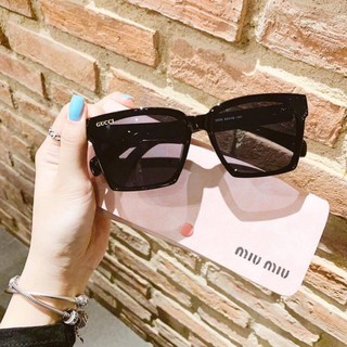 Kính Mát Nữ Gọng To Mắt Vuông ❤️ Freeship ❤️ Chống Tia UV400 Cực Tốt Tặng Kèm Hộp Chống Sước