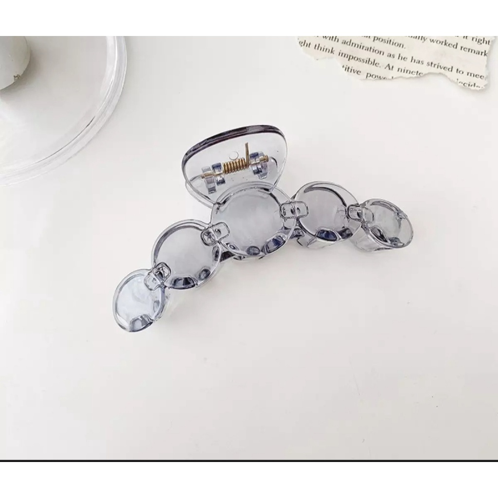 Kẹp nhựa kiểu sang trọng, phụ kiện thời trang Filibra - KT039