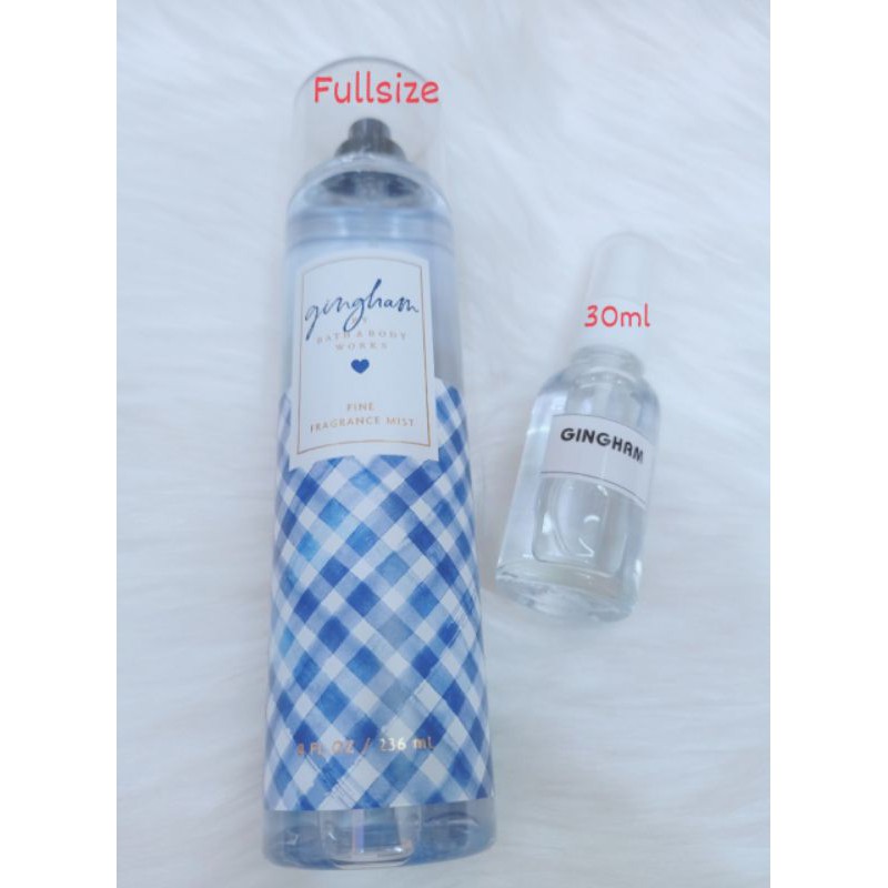 (30ML) XỊT THƠM GINGHAM BATH AND BODYWORKS