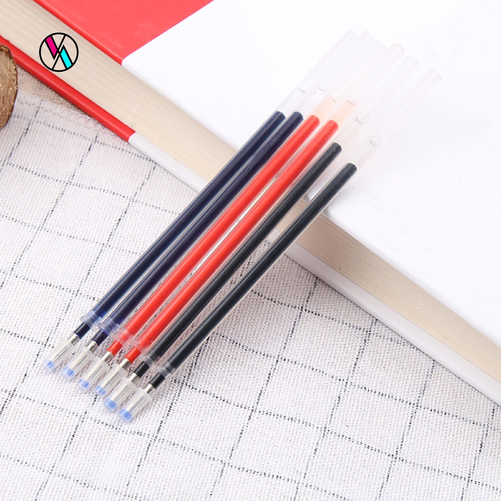 Bộ 20 ruột bút bi ngòi 0.5mm bằng nhựa mực siêu mịn tiện dụng cho văn phòng