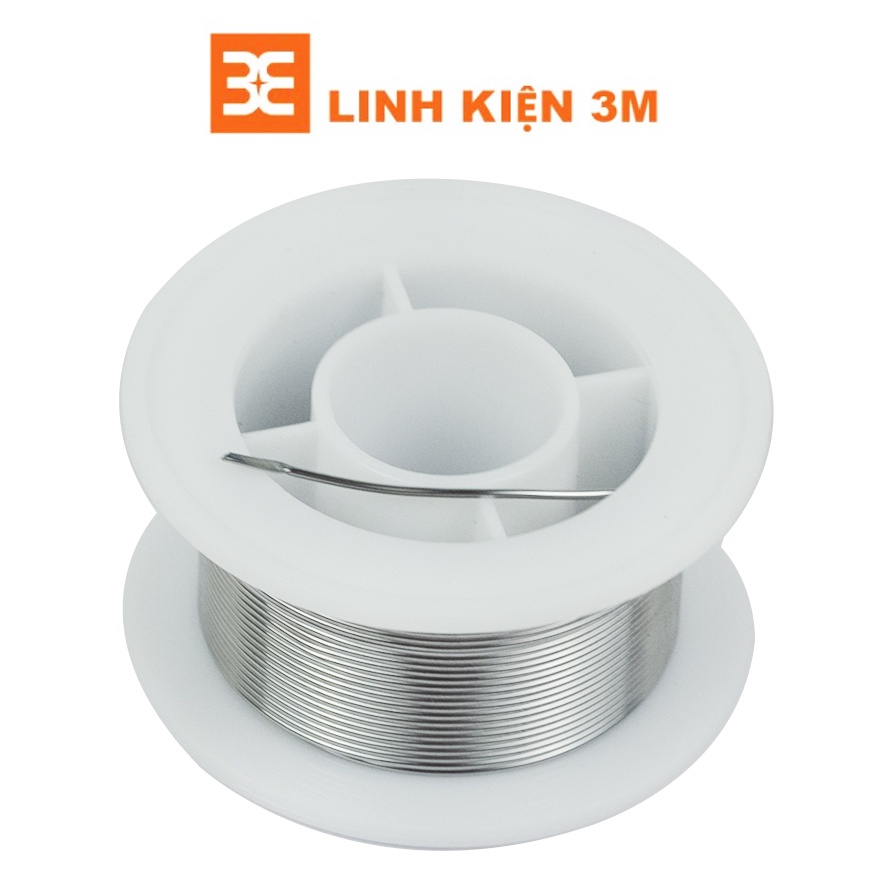 Combo Thiếc Hàn 63A-63 % 0.8mm và Hộp Nhựa Thông