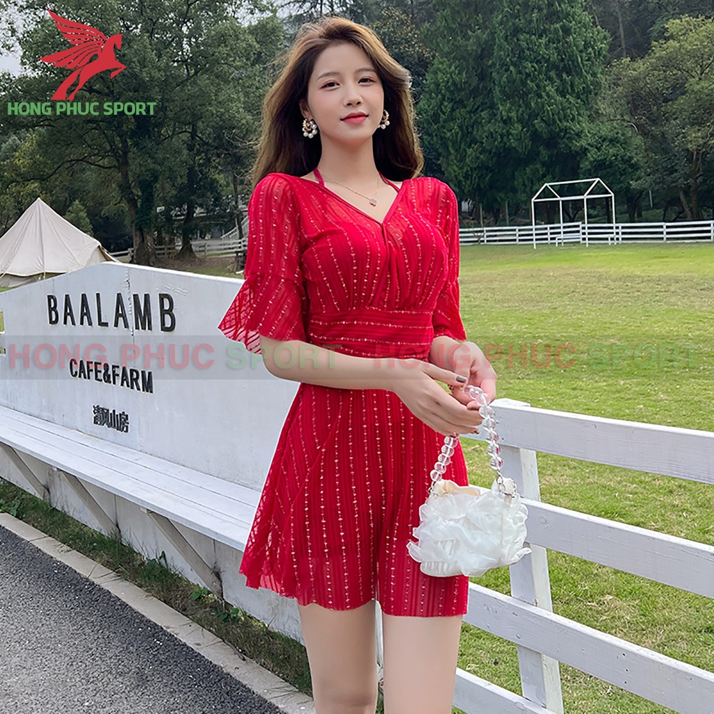 Đồ Bơi Nữ Một Mảnh Kín Đáo Giấu Bụng - Bikini Áo Tắm Váy Bơi Đẹp