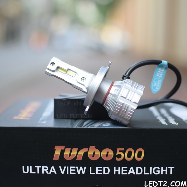 [Mã LIFEAU5SALE giảm 20k đơn 50k] [LEDT2 ISOP] Đèn pha LED Ultra View Turbo500 [Số lượng: 1 bóng]