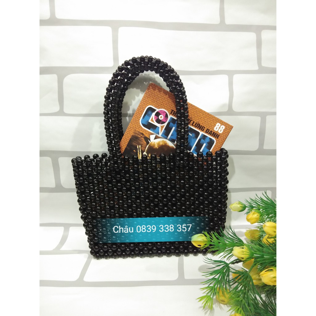 giỏ xách hạt cườm nhỏ xinh