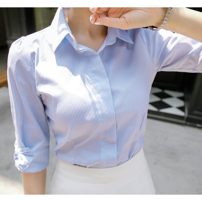 ❣️FREESHIP❣️Áo Kiểu Tay Nơ Phối Nơ