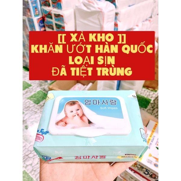 COMBO 3 GÓI KHĂN ƯỚT HÀN QUỐC ĐÃ ĐƯỢC TIỆT TRÙNG.AN TOÀN CHO TRẺ NHỎ