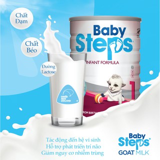 Sữa dê Baby steps số 1 - 400g