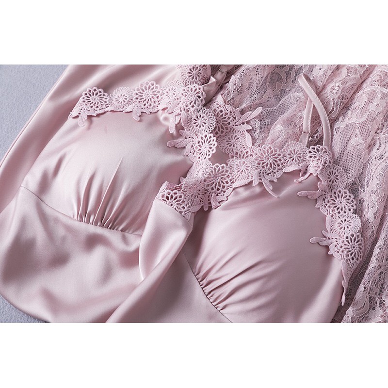 Váy Ngủ Sexy Áo Choàng Ngủ Lụa Gợi Cảm MIA BRA M26 | BigBuy360 - bigbuy360.vn