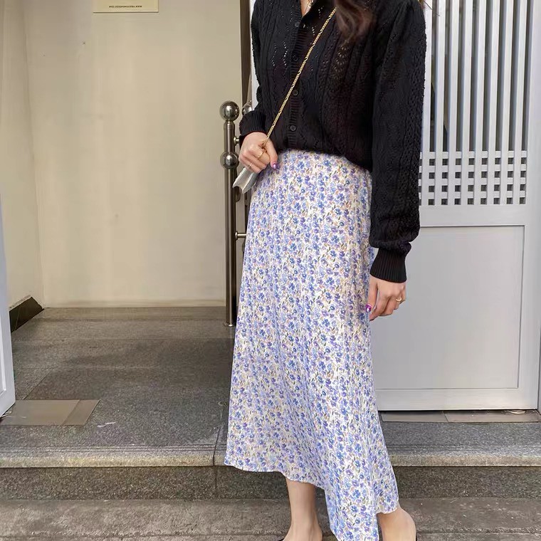 Chân váy voan hoa nhí 40202 CHERRYCOCO | BigBuy360 - bigbuy360.vn