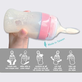 Bình Thìa Farlin Silicon Cao Cấp 150ml