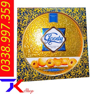 Bánh Hỗn Hợp Goody Bibica hộp thiếc 681g
