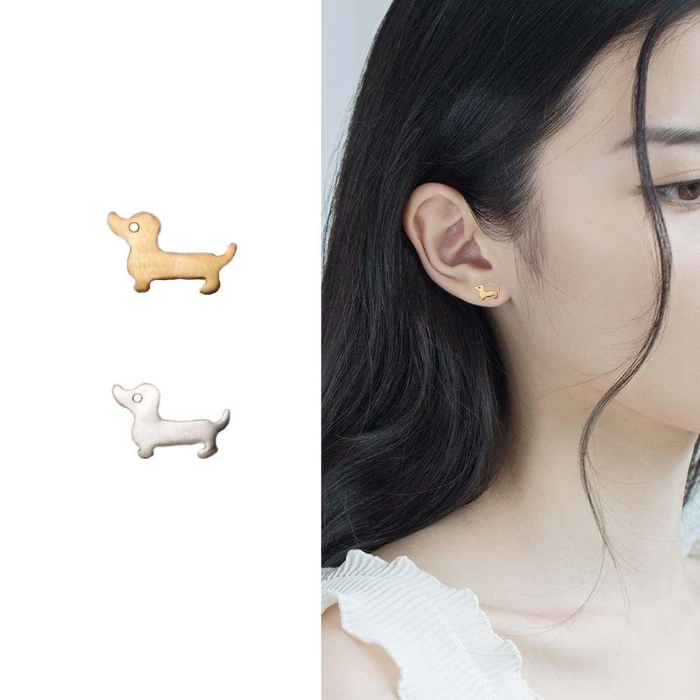 Bông Tai Hình Cún Con Dễ Thương Phong Cách Boho Thời Trang Cho Nữ