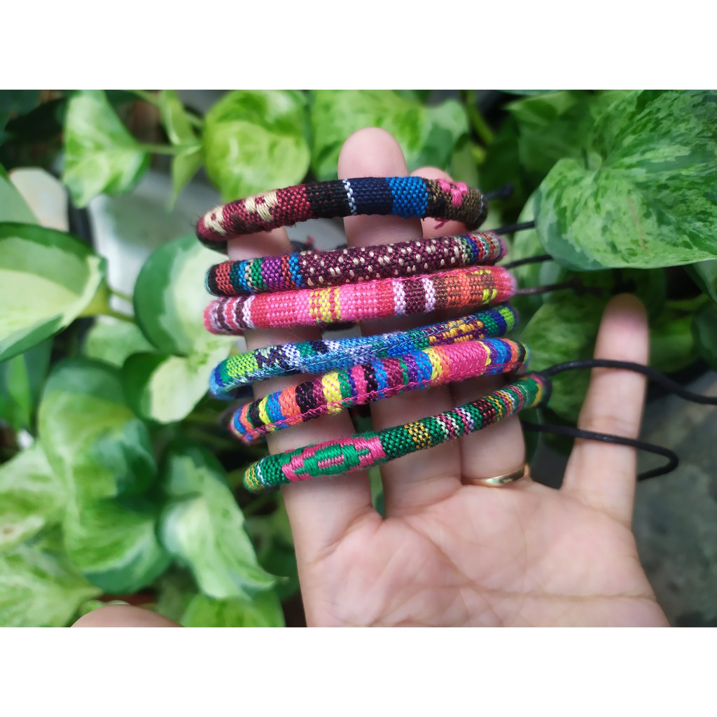 [GIÁ SỈ - CÓ SẴN] VÒNG TAY THỔ CẨM BOHO HANDMADE GIÁ RẺ HCM màu NGẪU NHIÊN