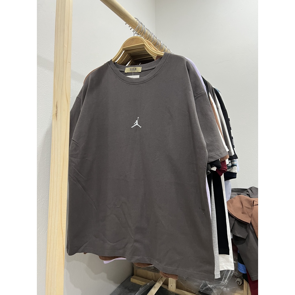 ẢNH THẬT - Áo thun tay lỡ 3158 giá rẻ, 100% cotton mềm mịn, nam nữ mặc được, unisex ulzzang