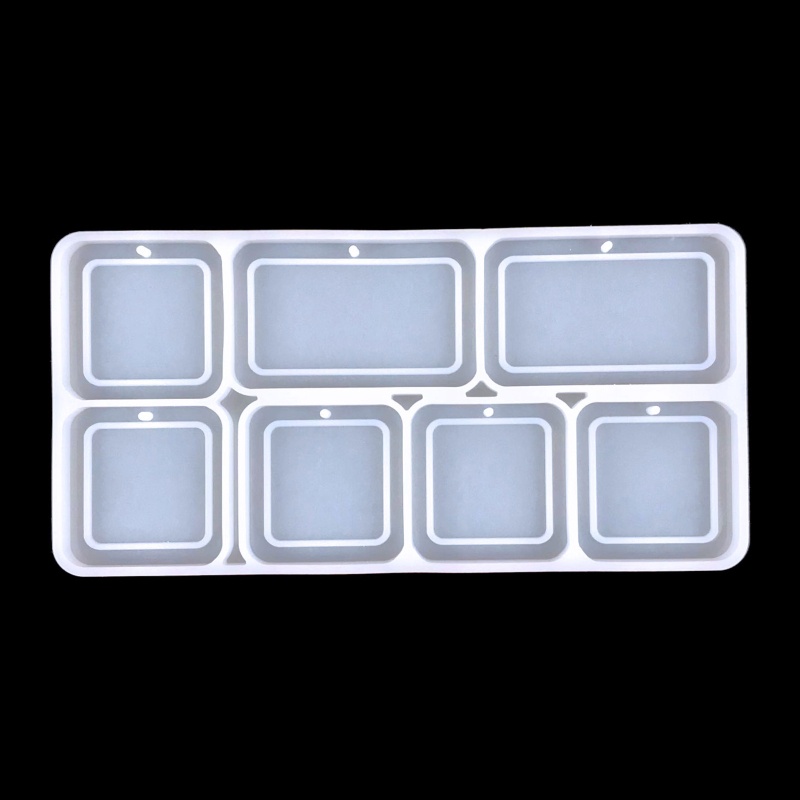 Khuôn Silicone Làm Khung Hình Treo Cây Trang Trí DIY