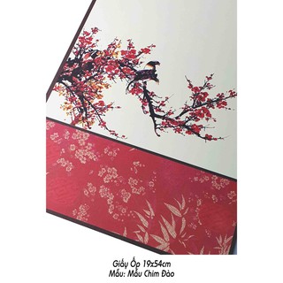 Giấy viết thư pháp ốp 19x54cm (05 tờ)